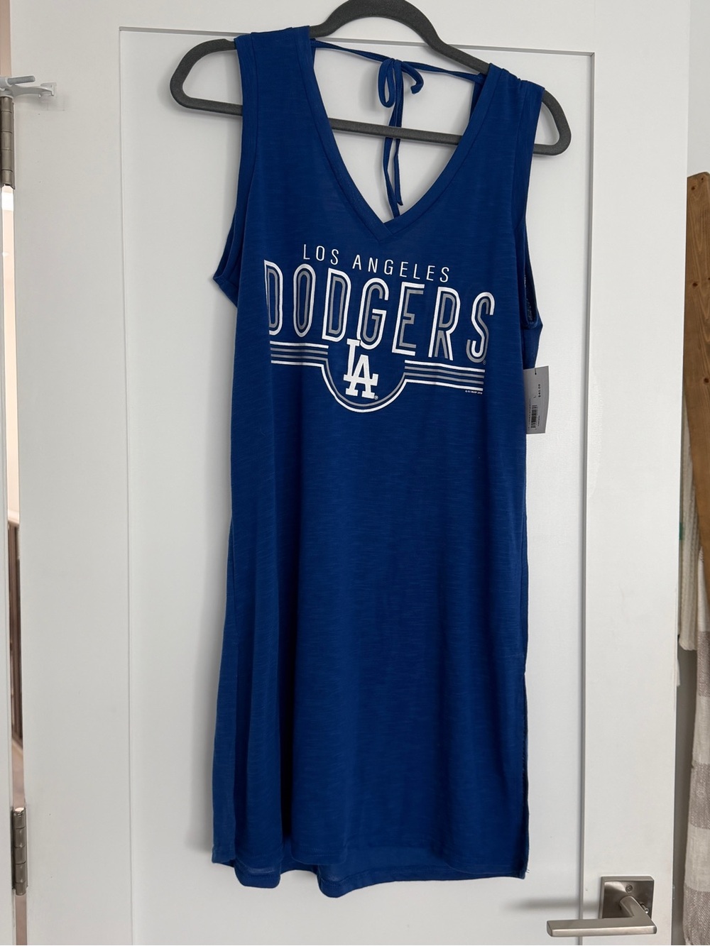 Los Angeles Dodgers Women’s Blue Sleeveless Tank Dress MLB